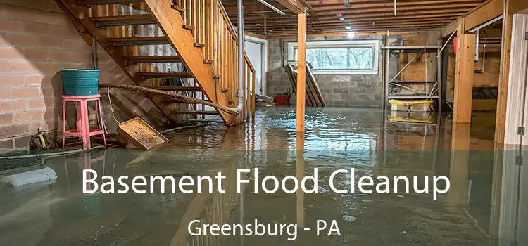 Basement Flood Cleanup Greensburg - PA