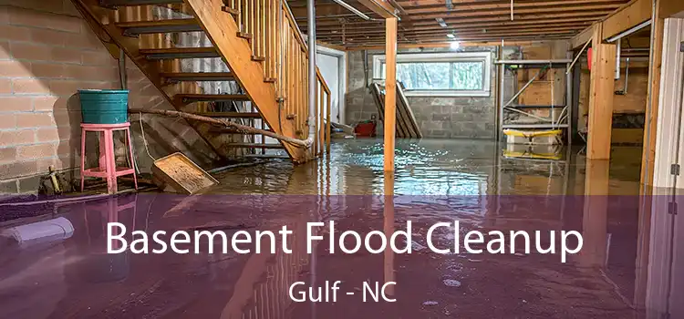 Basement Flood Cleanup Gulf - NC