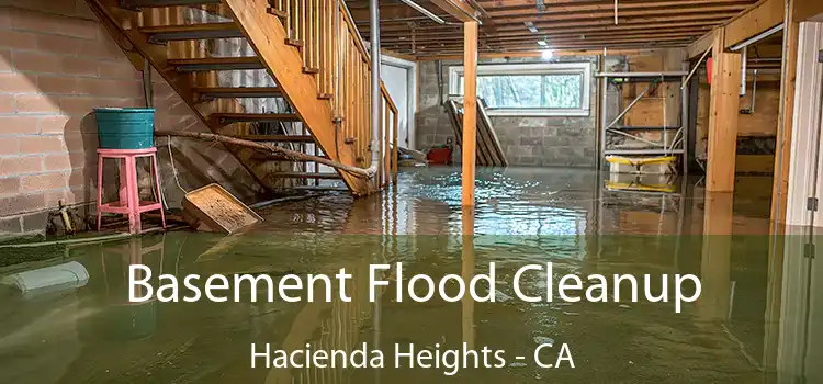 Basement Flood Cleanup Hacienda Heights - CA