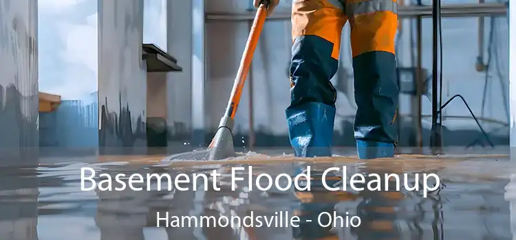 Basement Flood Cleanup Hammondsville - Ohio