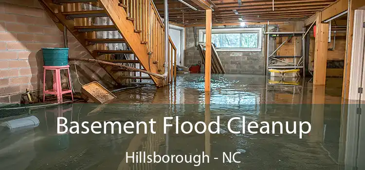 Basement Flood Cleanup Hillsborough - NC