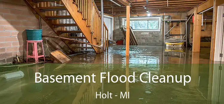 Basement Flood Cleanup Holt - MI