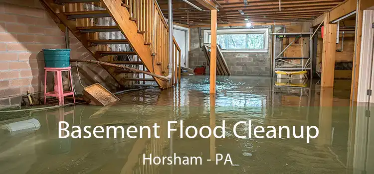 Basement Flood Cleanup Horsham - PA