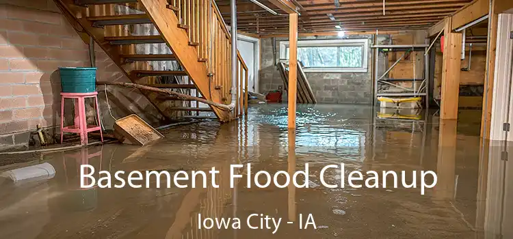 Basement Flood Cleanup Iowa City - IA