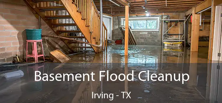 Basement Flood Cleanup Irving - TX