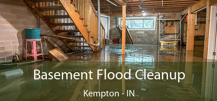 Basement Flood Cleanup Kempton - IN