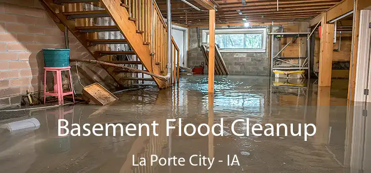 Basement Flood Cleanup La Porte City - IA