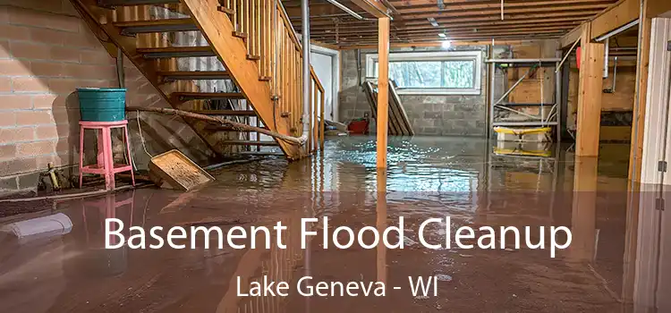 Basement Flood Cleanup Lake Geneva - WI