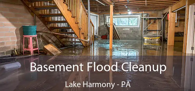 Basement Flood Cleanup Lake Harmony - PA