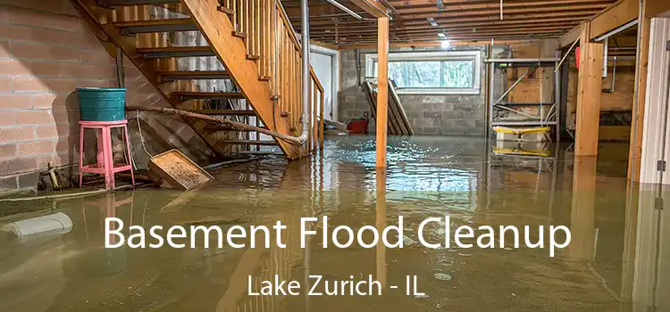 Basement Flood Cleanup Lake Zurich - IL