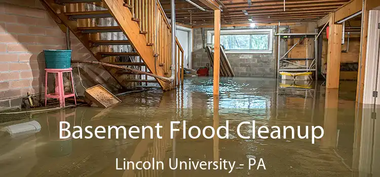 Basement Flood Cleanup Lincoln University - PA