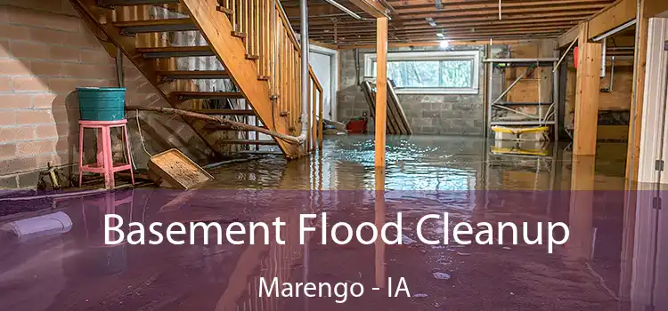 Basement Flood Cleanup Marengo - IA