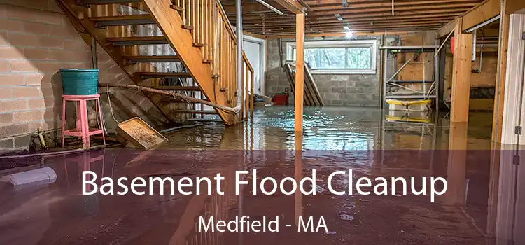 Basement Flood Cleanup Medfield - MA