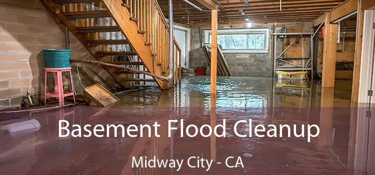 Basement Flood Cleanup Midway City - CA