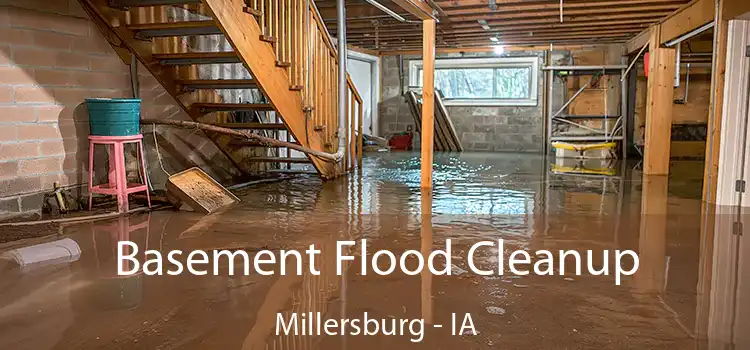 Basement Flood Cleanup Millersburg - IA