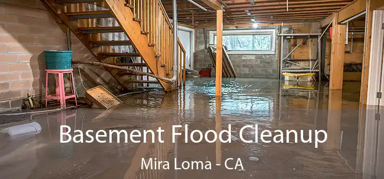 Basement Flood Cleanup Mira Loma - CA