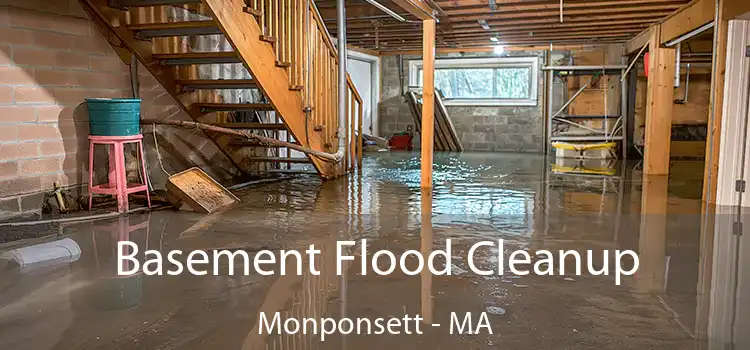 Basement Flood Cleanup Monponsett - MA