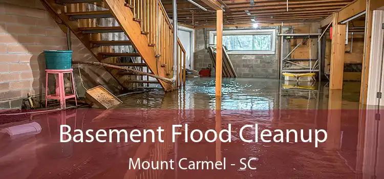 Basement Flood Cleanup Mount Carmel - SC