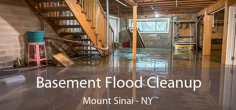 Basement Flood Cleanup Mount Sinai - NY