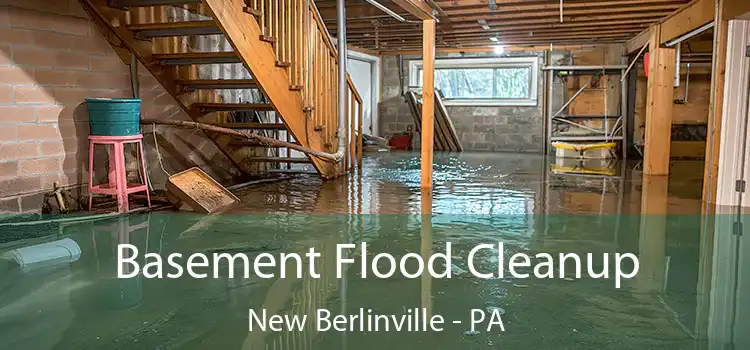 Basement Flood Cleanup New Berlinville - PA