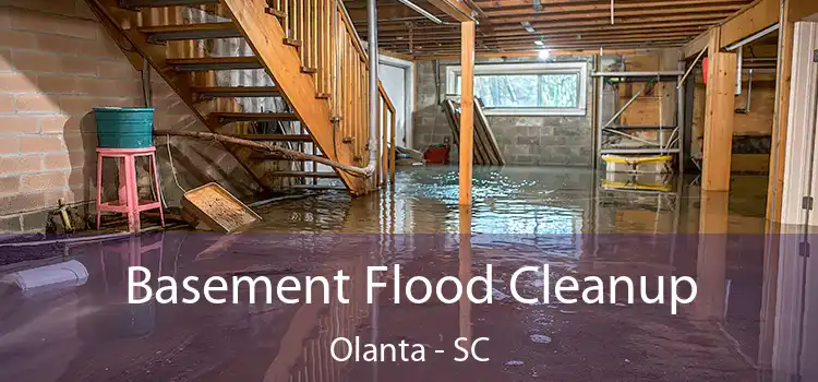 Basement Flood Cleanup Olanta - SC