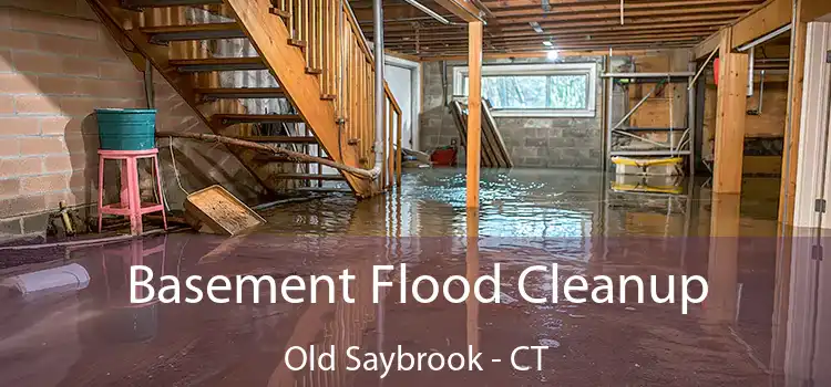 Basement Flood Cleanup Old Saybrook - CT