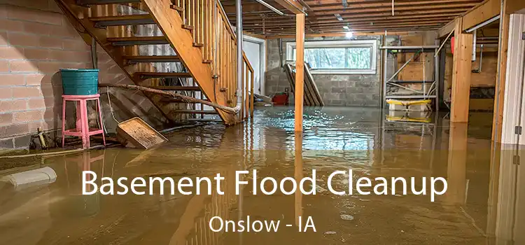 Basement Flood Cleanup Onslow - IA