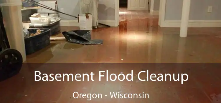 Basement Flood Cleanup Oregon - Wisconsin