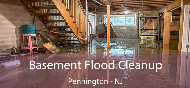 Basement Flood Cleanup Pennington - NJ