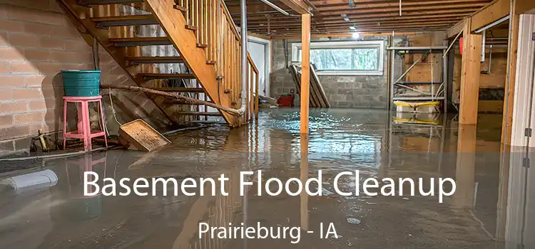 Basement Flood Cleanup Prairieburg - IA