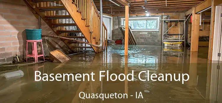 Basement Flood Cleanup Quasqueton - IA