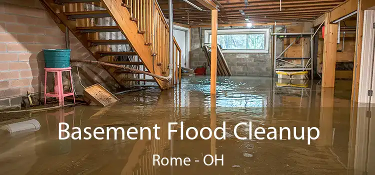 Basement Flood Cleanup Rome - OH