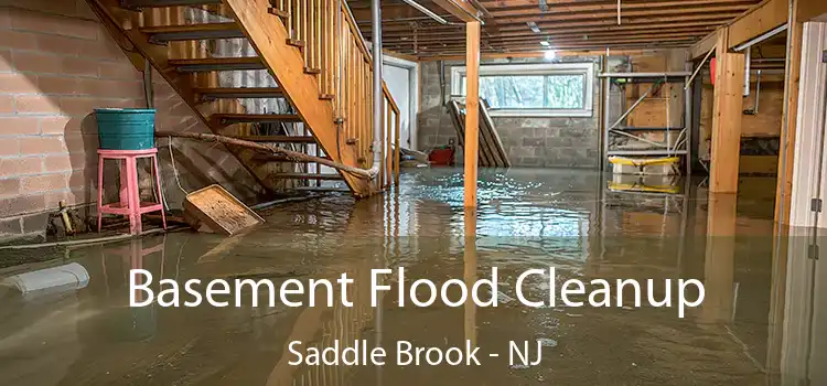 Basement Flood Cleanup Saddle Brook - NJ