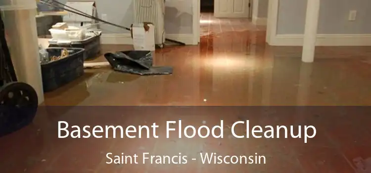 Basement Flood Cleanup Saint Francis - Wisconsin