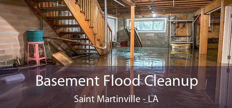 Basement Flood Cleanup Saint Martinville - LA