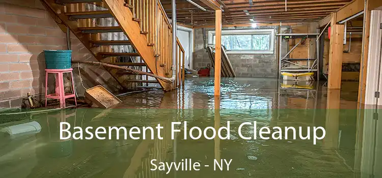 Basement Flood Cleanup Sayville - NY