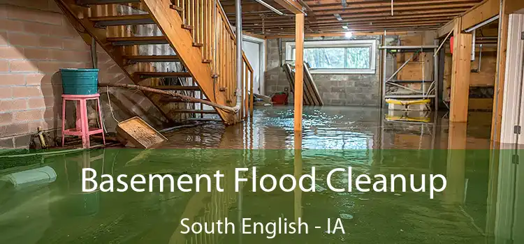 Basement Flood Cleanup South English - IA