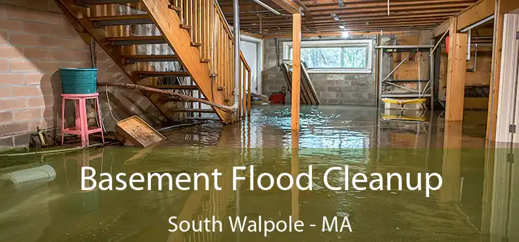 Basement Flood Cleanup South Walpole - MA