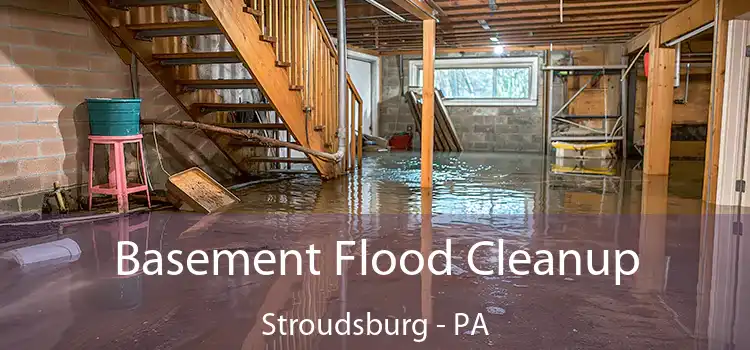 Basement Flood Cleanup Stroudsburg - PA