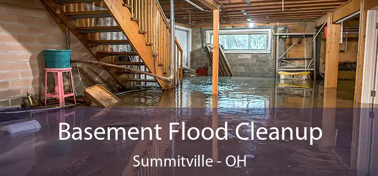 Basement Flood Cleanup Summitville - OH