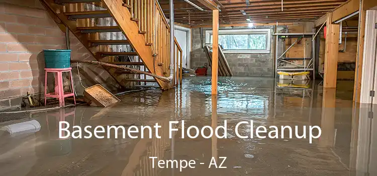 Basement Flood Cleanup Tempe - AZ