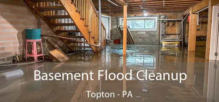 Basement Flood Cleanup Topton - PA