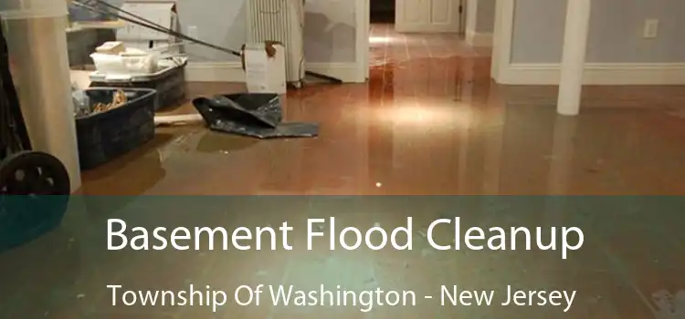 Basement Flood Cleanup Township Of Washington - New Jersey