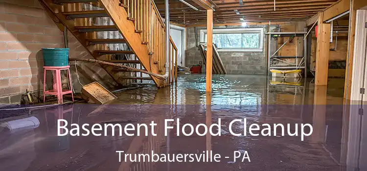 Basement Flood Cleanup Trumbauersville - PA