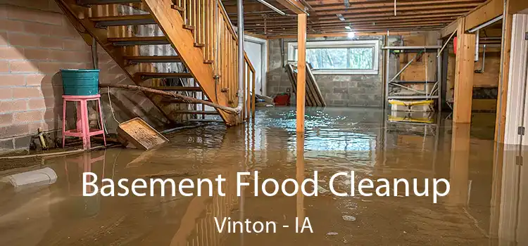 Basement Flood Cleanup Vinton - IA