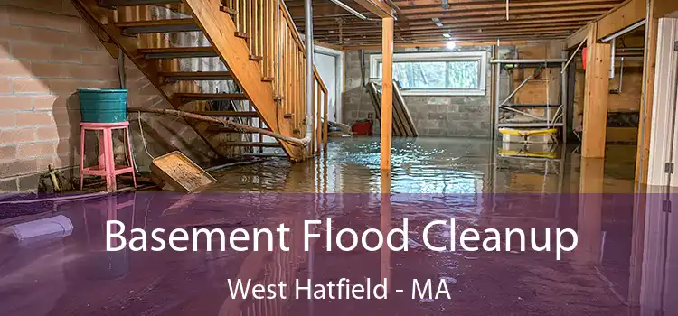 Basement Flood Cleanup West Hatfield - MA