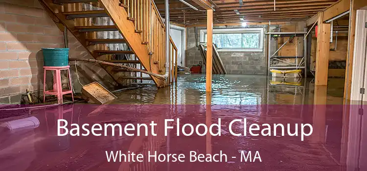 Basement Flood Cleanup White Horse Beach - MA