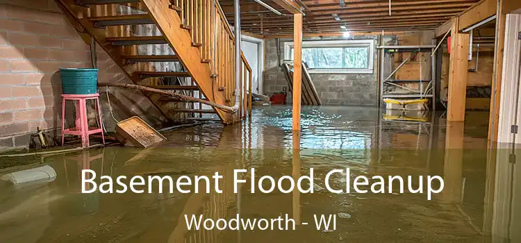 Basement Flood Cleanup Woodworth - WI