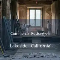 Commercial Restoration Lakeside - California