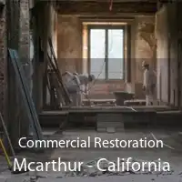 Commercial Restoration Mcarthur - California